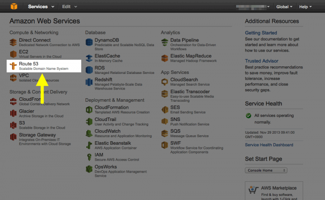 AWS Management Console 2